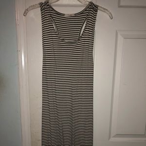 Striped Midi Dress size small